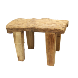 Stołek taboret  z drewna tekowego 45cm